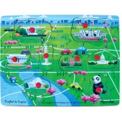 Wholesale - DC MONUMENTS PEG PUZZLE C/P 30, UPC: 788679147720